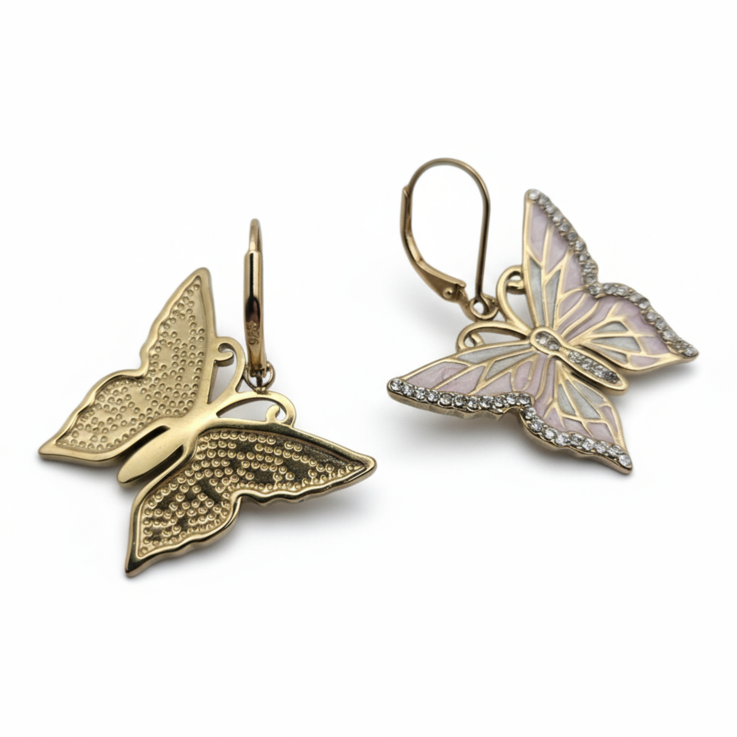 Aurora - Butterfly Dangle Earrings
