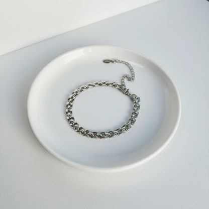 Watch Band Design Bracelet - Stainless Steel